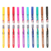 Набір фломастерів із трафаретами Top Model Fineliner, 10 шт. (4010070579333)