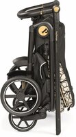 Коляска 3 в 1 Peg-Perego Veloce Grafic Gold Lounge, черный с золотым (PACK-VEL31LG000002)