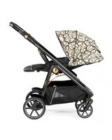 Коляска 3 в 1 Peg-Perego Veloce Grafic Gold Lounge, черный с золотым (PACK-VEL31LG000002)