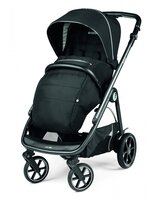 Коляска 3 в 1 Peg-Perego Veloce Black Shine Lounge, чорний (PACK-VEL31LG000005)