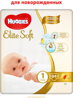 Підгузки Huggies Elite Soft 1 Mega (3-5 кг) 84 шт 