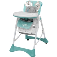 Стульчик для кормления Baby Design Pepe New Turquoise (5901750292095) 