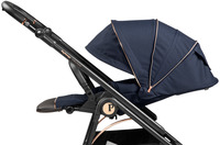 Коляска Peg-Perego 2 в 1 Veloce Blue Shine Синя (PACK-VEL2100000007)