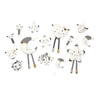 Іграшка з пищалкою BabyOno Сплячий місяць