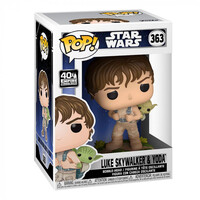 Ігрова фігурка Funko Pop Люк з Йодою 9,6 см