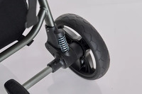 Прогулянкова коляска Baby Design WAVE 107 Silver Grey, сіра (204111)