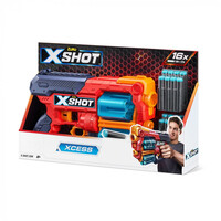 Бластер X-Shot Red Excel Xcess TK-12 (36436R)