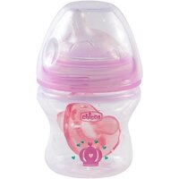 Набір Chicco Natural Feeling (пляшка + пустушка)