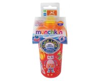 Пляшка-непроливайка Munchkin Flip Straw 296 мл Червона (012092.03)