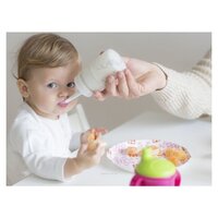 Пляшка силіконова Lovi 120 мл з ложечкою (10/832)