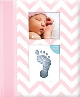 Дневник Pearhead с фото и чернильным отпечатком Розовый (P62202) 