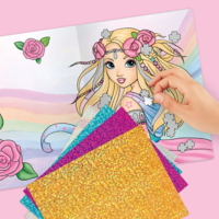 Альбом "Модная фольга" Fantasy Model Fancy Foils (4010070392383)