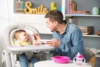 Термостійка тарілка Chicco Warmy Plate Рожева (16000.10) 