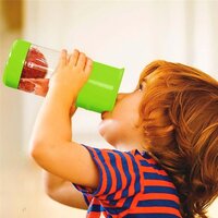 Пляшка для напоїв Munchkin Miracle 360 з інфузером, 414 мл зелена (011209.04)