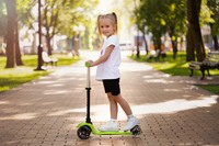 Самокат Miqilong Alamo, зелений (ALAMO-125-GREEN)