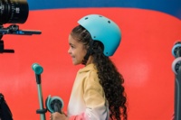 Захисний шолом Yvolution, розмір S, блакитний (349974)