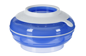 Дитяча тарілка 4 в 1 Nuvita, синя (NV1465Blue) 