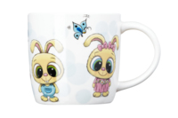 Набір дитячого посуду Ardesto Bunnies, 3 предмети (AR3456BS)