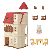 Ігровий набір Sylvanian Families Триповерховий будинок із флюгером та ліфтом