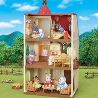 Ігровий набір Sylvanian Families Триповерховий будинок із флюгером та ліфтом