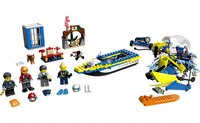 Конструктор LEGO City Детективні місії водної поліції (60355)