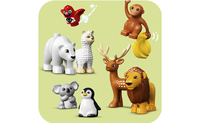 Конструктор LEGO DUPLO Дикі тварини світу (10975) 