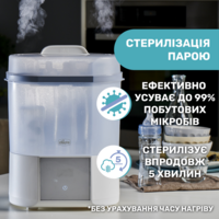 Стерилизатор электрический цифровой с функцией сушки Chicco (07392.10)