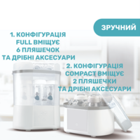 Стерилизатор электрический цифровой с функцией сушки Chicco (07392.10)