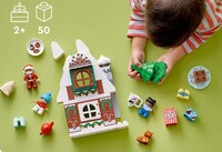 Конструктор Lego Duplo Пряничний будиночок Санти 50 деталей (10976)