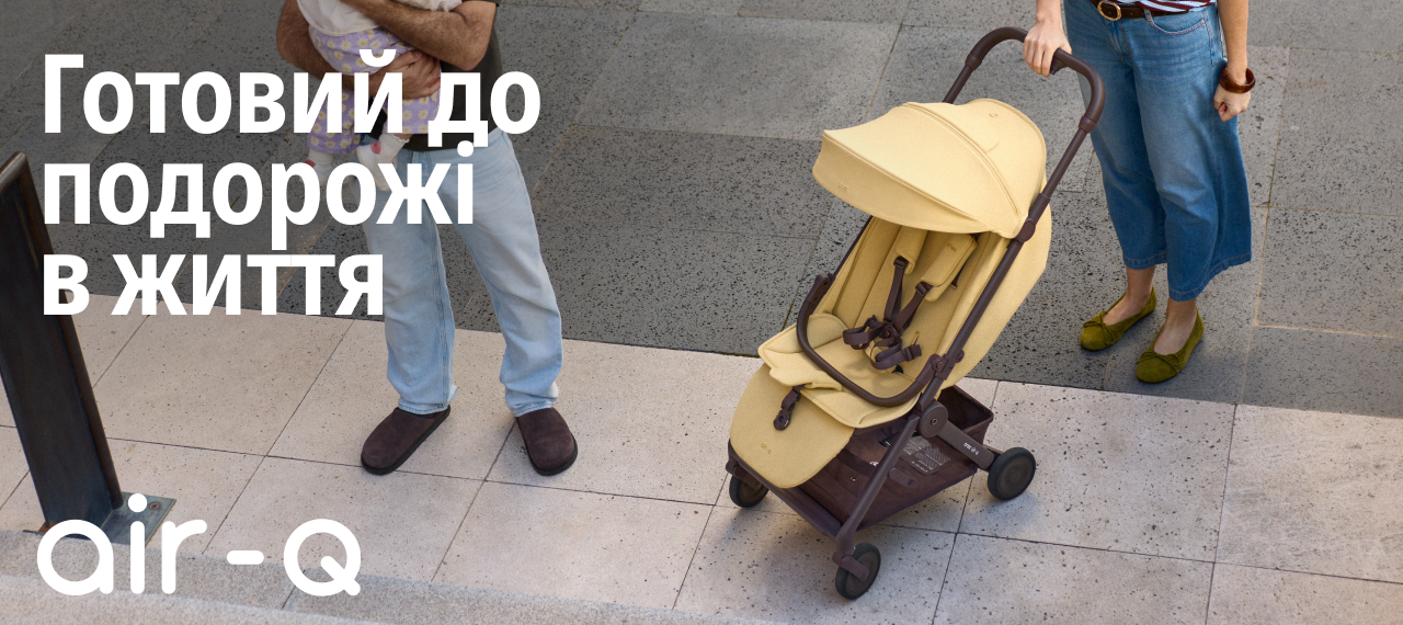 Дитяча коляска Anex Air-Q: від прогулянки до польоту
